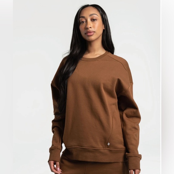 Lole SOLD OUT organic cotton sweatshirt and jogger set unisex L - Picture 2 of 16